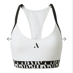 AARMYGEAR Romeo T-Back White Sports Bra